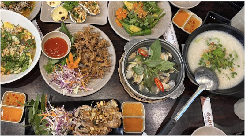 Những món ốc chế biến đậm đà là lựa chọn yêu thích của nhiều tín đồ ẩm thực | Nguồn: Gmap